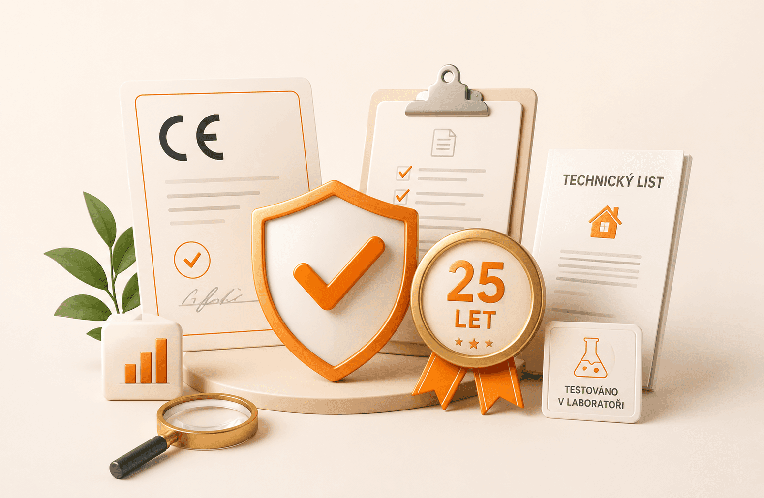 Certifikace, technická dokumentace a laboratorní testování materiálů